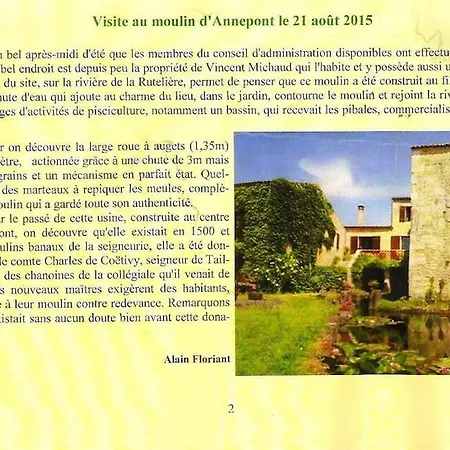 En Le Moulin D'annepont